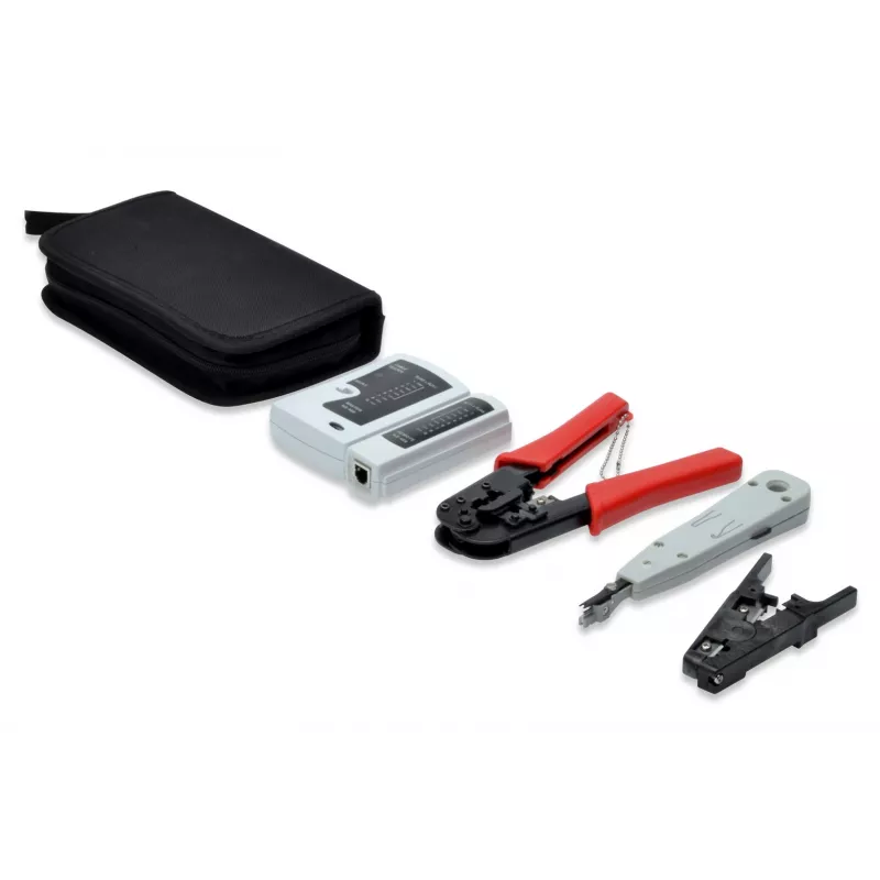 Digitus DN-94022 kit de herramientas de red para instalaciones CAT 5e, CAT 6, CAT 7