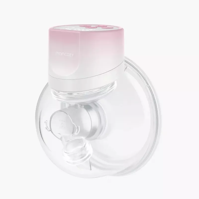 Sacaleches eléctrico doble Momcozy S12 Pro rosa, 180 ml