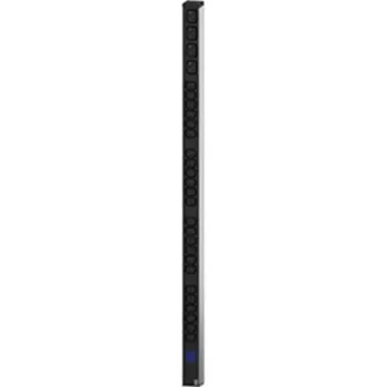Regleta de alimentación Bachmann BN0500 2 m 28 tomas de corriente para interiores negra