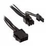 Cable de alimentación Kolink PCIe 8 pines a ATX/EPS 8 pines 0,35 m negro
