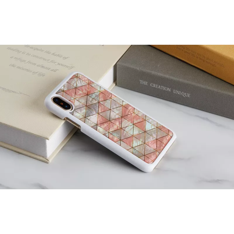 iKins Diamond White funda para iPhone XS/X, K1628H