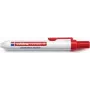 Rotulador permanente Edding Retract 11 punta redonda rojo
