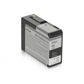 Cartucho de tinta Epson C13T5808 negro mate — Cartucho original Epson, negro mate
