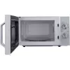 Microondas Sharp R204WA plata, blanco microondas solo encimera 20 l 800 W
