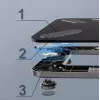 Báscula de persona inteligente Extralink Home, Bluetooth