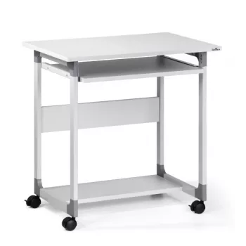 Escritorio de ordenador Durable 379610 Gris