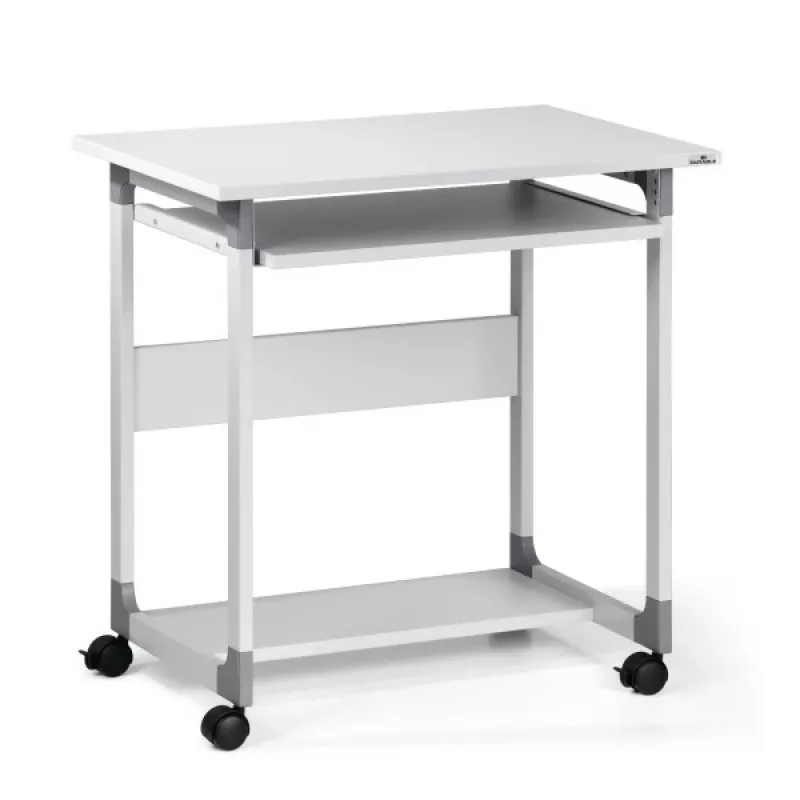 Escritorio de ordenador Durable 379610 Gris