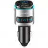 Transmisor FM 4smarts 456201 mechero negro plata AM FM Bluetooth