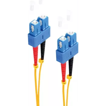 Cable de fibra óptica shiverpeaks BS77828 20 m SC OS1/OS2 amarillo (BS77828)