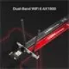 Mercusys MA70XE AX1800 Wi-Fi 6 Bluetooth adaptador PCI Express, doble banda