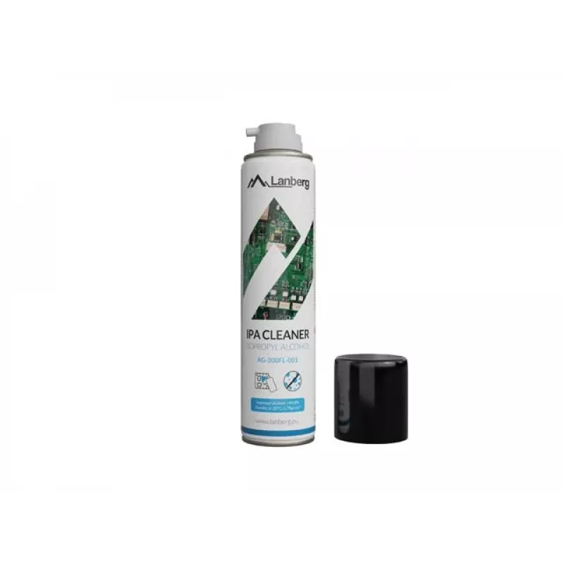 Alcohol isopropílico 99,8% botella 300 ml, LANBERG AG-300FL-001