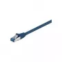 Wentronic Goobay Cable de red CAT 6a, S/FTP (PiMF), Azul, 2 m - LSZH libre de halógenos, cobre (93738)