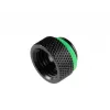Adaptador Bitspower G1/4 pulgadas rosca exterior – G1/4 pulgadas rosca interior, negro mate