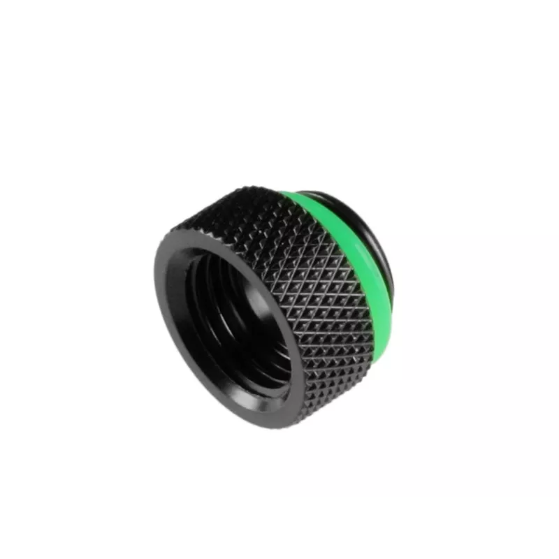 Adaptador Bitspower G1/4 pulgadas rosca exterior – G1/4 pulgadas rosca interior, negro mate