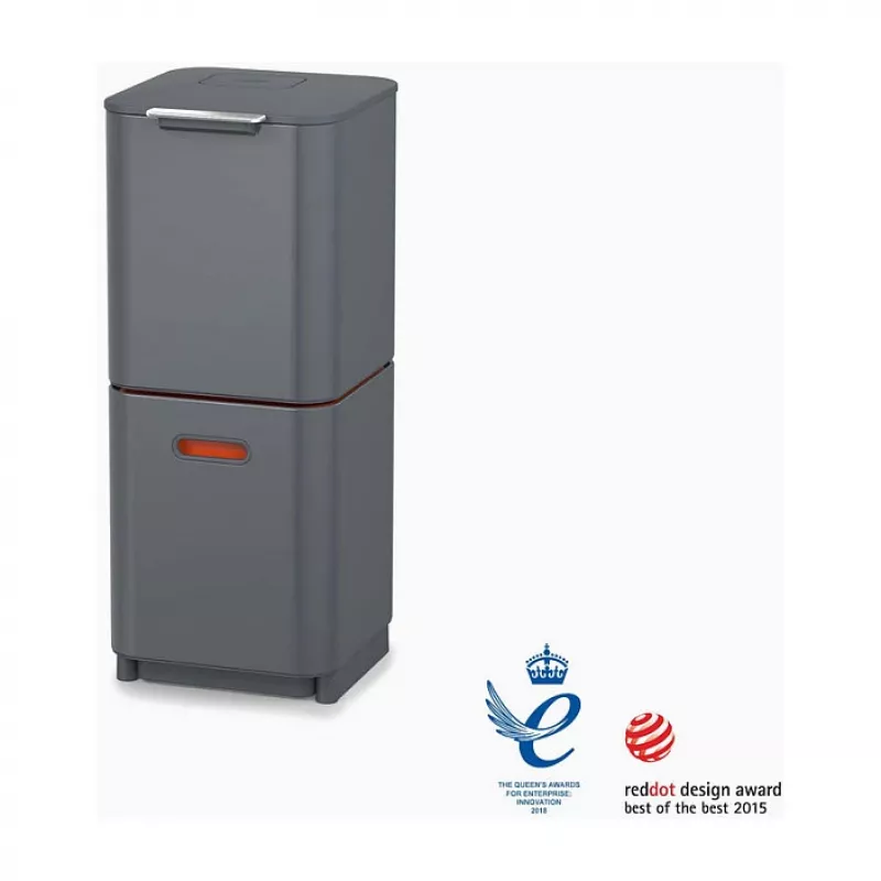 Cubo de basura Joseph Joseph Totem 40 L grafito