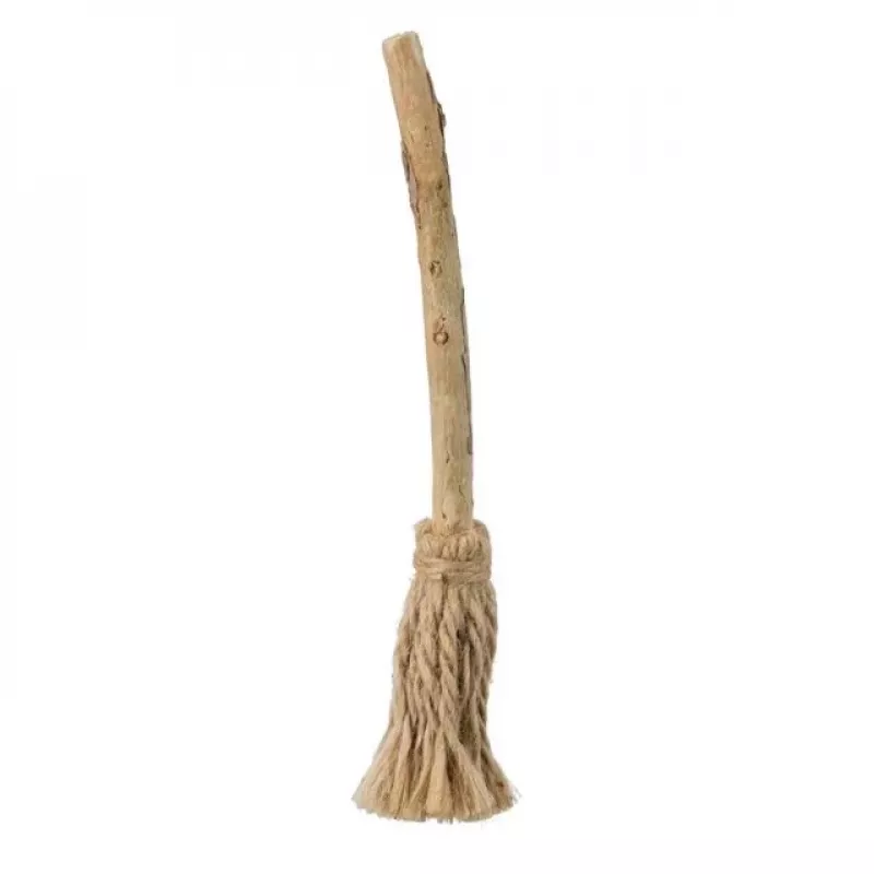Juguete masticable para gatos Trixie escoba de cuerda Matatabi 160 mm yute beige TX-42428