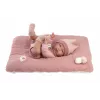 Muñeca Llorens 40 cm bebé de vinilo con rasgos realistas y cuerpo blando