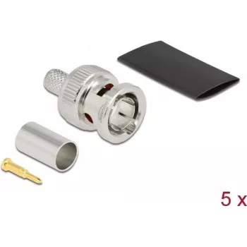 Conector macho BNC para crimpar para RG59 DeLOCK 90025
