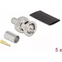 Conector macho BNC para crimpar para RG59 DeLOCK 90025