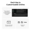 Teclado mecánico Keychron V3 Ultra 8K – cable y Bluetooth, QWERTY, RGB, negro