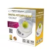 Báscula de cocina electrónica ESPERANZA EKS007 — capacidad 5 kg, precisión 1 g, blanca