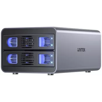 Caja externa RAID Unitek S1308B01-EU para unidades de 2,5