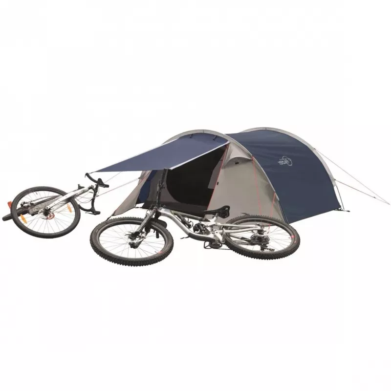 Tienda de campaña tipo cúpula Easy Camp Vega 300 Compact 3 personas azul blanco