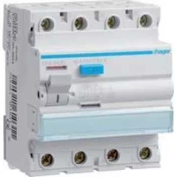 Interruptor diferencial A 4p 400V 40A 0,3A 4TE REG carril DIN (CPA440D)