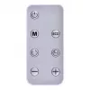 Calefactor cerámico eléctrico NOVEEN PTC3000, 2000 W (1200 W mín.), indicador LED, temporizador, mando a distancia, oscilación, blanco