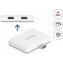 Adaptador DELOCK USB Type-C — datos USB-C 10 Gbit/s, vídeo 4K@60Hz, PD 92W (modelo 61088)