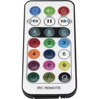 Mando a distancia EUROLITE IR-16 (MPN 51918203) — controlador por infrarrojos para iluminación y dispositivos
