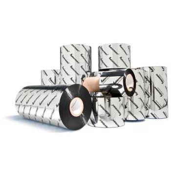 Cinta de transferencia térmica Honeywell 1-130647-01-0 TMX 3710/HR03 - resina - 110 mm × 220 m - negro interior - 10 rollos (1-130647-01-0)