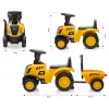 CAT Vehículo Tractor con remolque amarillo para montar