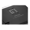LevelOne servidor de impresión paralelo, negro, verde, actividad, enlace, alimentación, estado, Taiwán, Ethernet LAN, IEEE 802.3, IEEE 802.3u, 10,100 Mbit/s