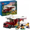 Juguete de construcción LEGO City Autocaravana de aventura 60454, 385 piezas, altura 80 mm, para niños a partir de 6 años