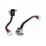 Conector de alimentación con cable, TOSHIBA Satellite L40, L45 Serie