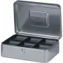 Caja de dinero MAUL, plata, medidas: (An)250 x (Pr)191 x (Al)88 mm (56113-95)