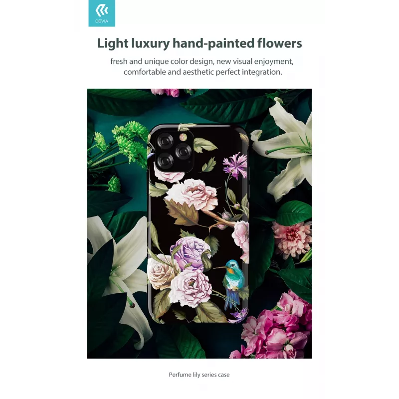Funda Devia Perfume lily iPhone 11 Pro Max