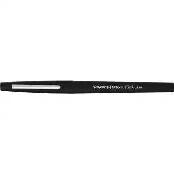 Rotulador Papermate Flair Original punta media negro 5 uds.