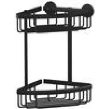 tesa 40507-00000-00 ALUXX negro estante de esquina adhesivo negro (mate) (40507-00000-00)