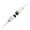 Cable en espiral Ducky Premicord Cotton Candy, USB Type-C a Type-A - 1,8 m