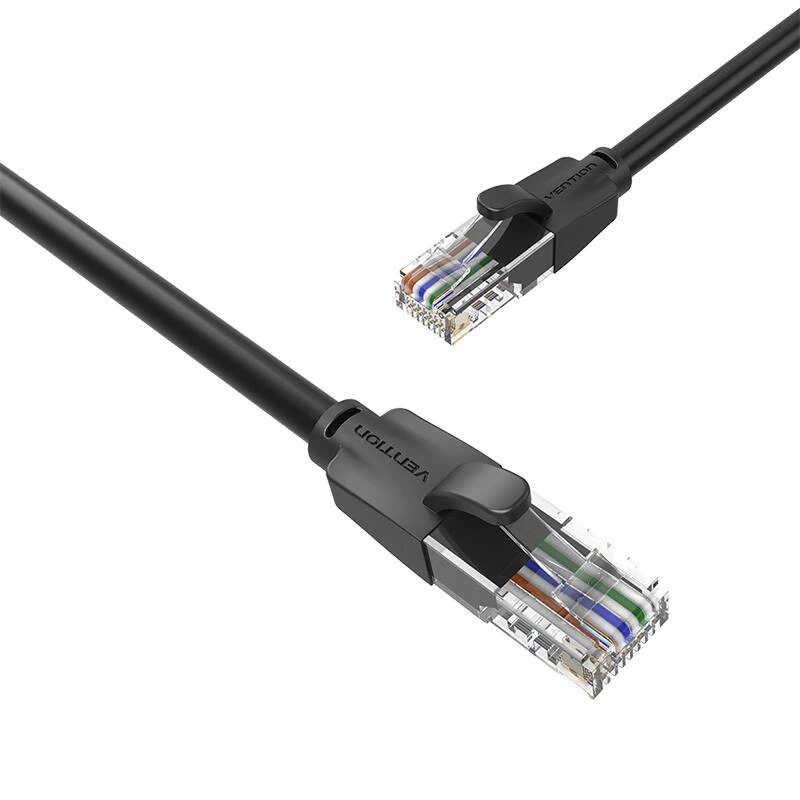 Cable de red CAT.6 UTP/10M negro Ibebl Vention