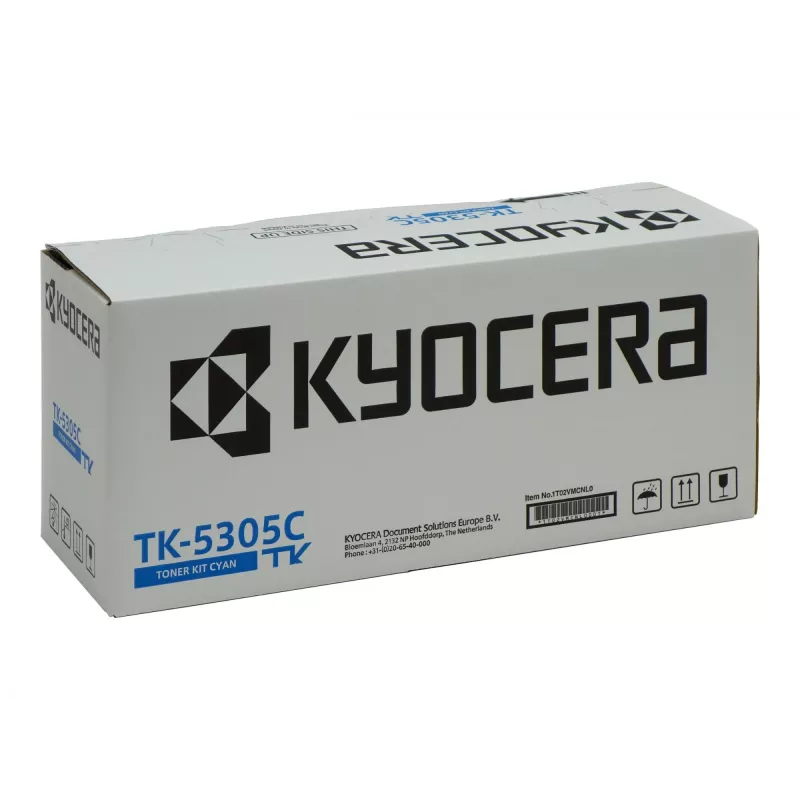 Kyocera TK-5305C cartucho de tóner (1T02VMCNL0), cian, 6.000 páginas