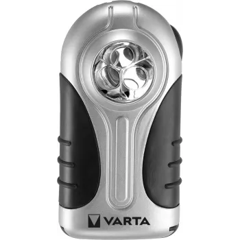 Linterna de mano Varta 16647 Negro Plata