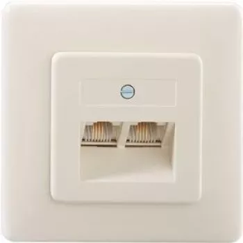 Toma RJ45 Rutenbeck 13011240 blanca