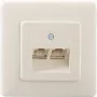 Toma RJ45 Rutenbeck 13011240 blanca