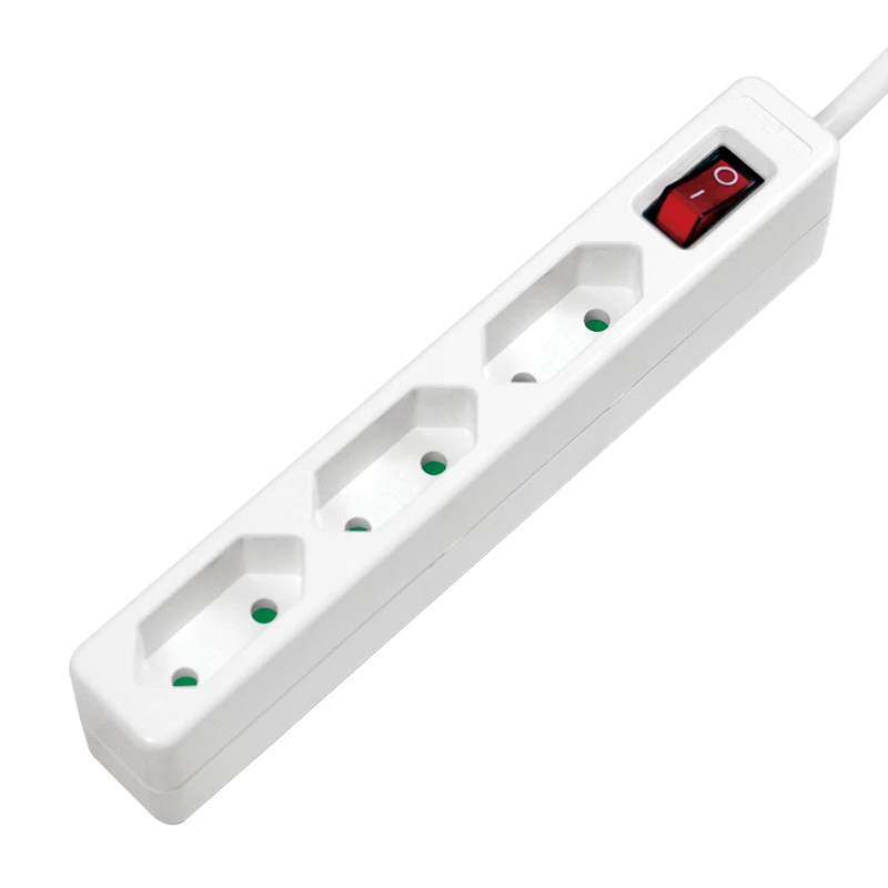 Regleta de alimentación LogiLink LPS230 1,5 m 3 tomas de CA interior blanco