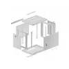 LANBERG ARMARIO DE PARED 19 9U 600X450