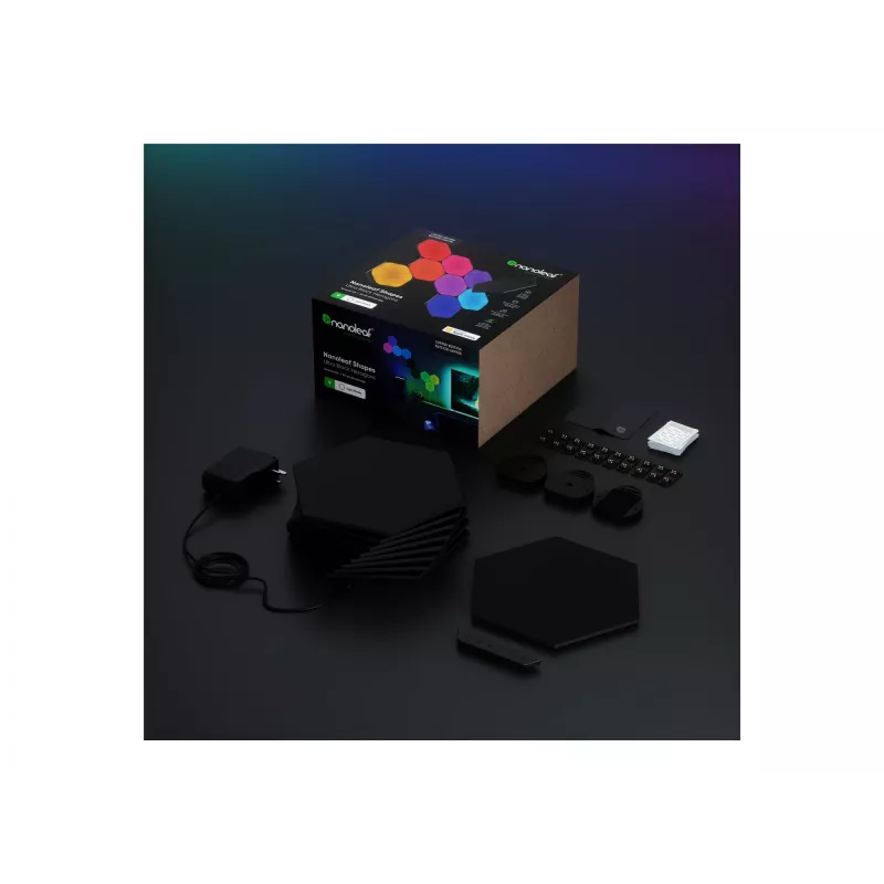 Lámpara de pared inteligente Nanoleaf NL42-0102HX-9PK