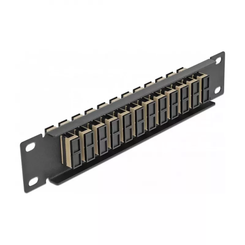 Panel de parcheo de fibra óptica DeLOCK 10